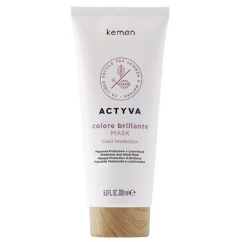 Actyva Colore Brilliante Mask (farbené vlasy) - Vyživujúca maska
